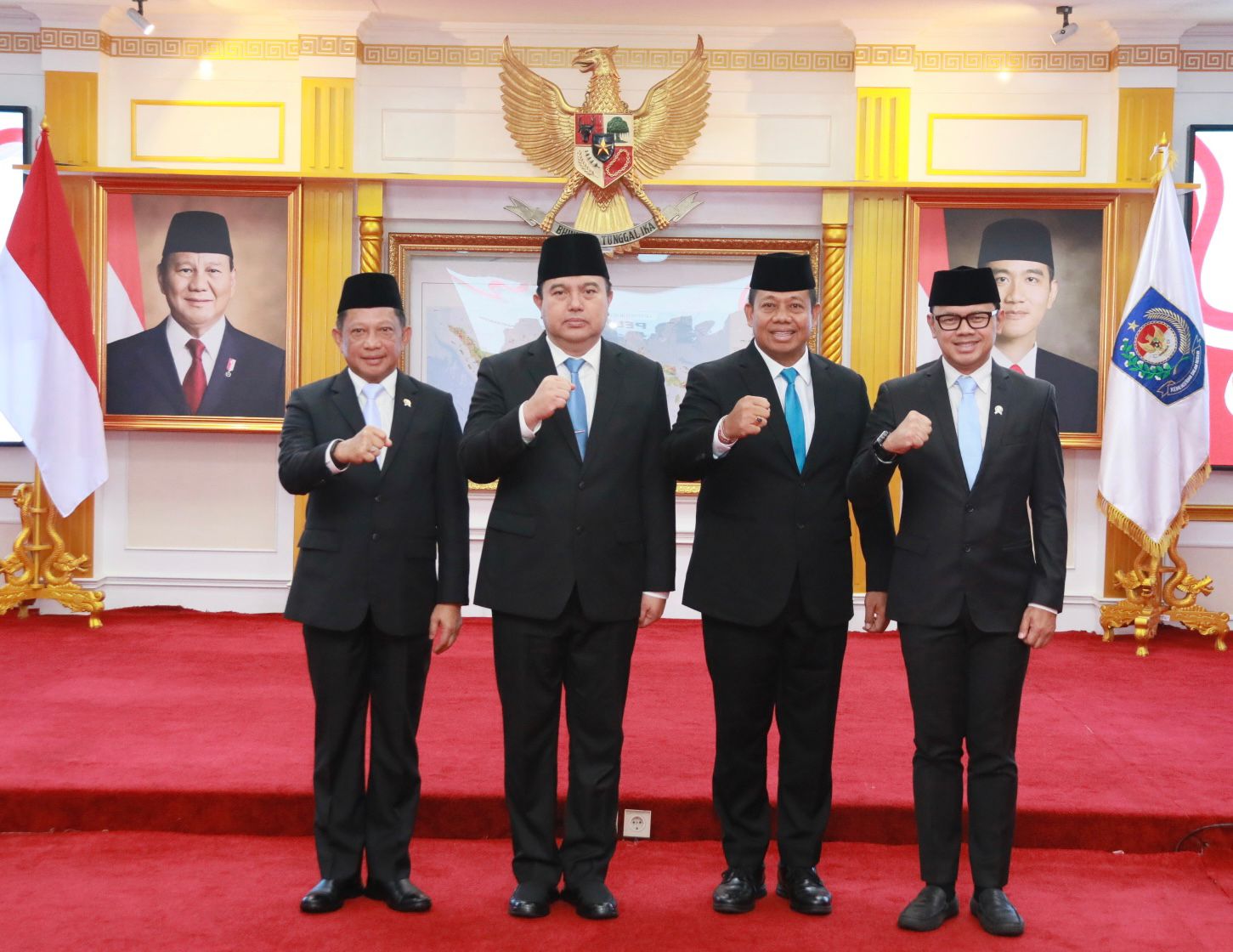 Mendagri Lantik Sekretaris Jenderal dan Inspektur Jenderal Kemendagri