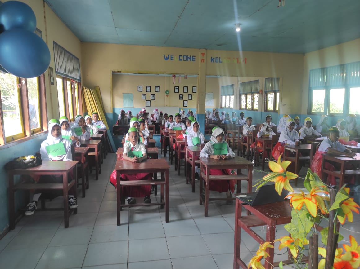 MPLS di SMP Muhammadiyah Luhu, Diikuti 77 Siswa Baru