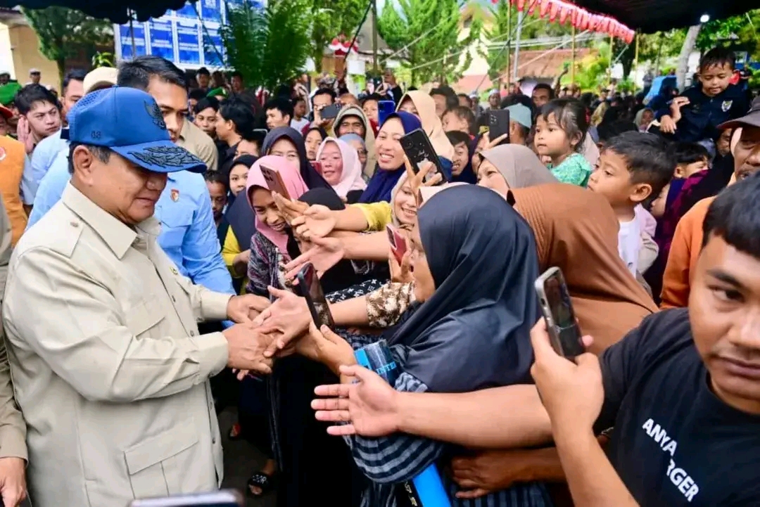 Presiden RI Tinjau Dampak Banjir dan Posko Pengungsian di Aceh Tamiang