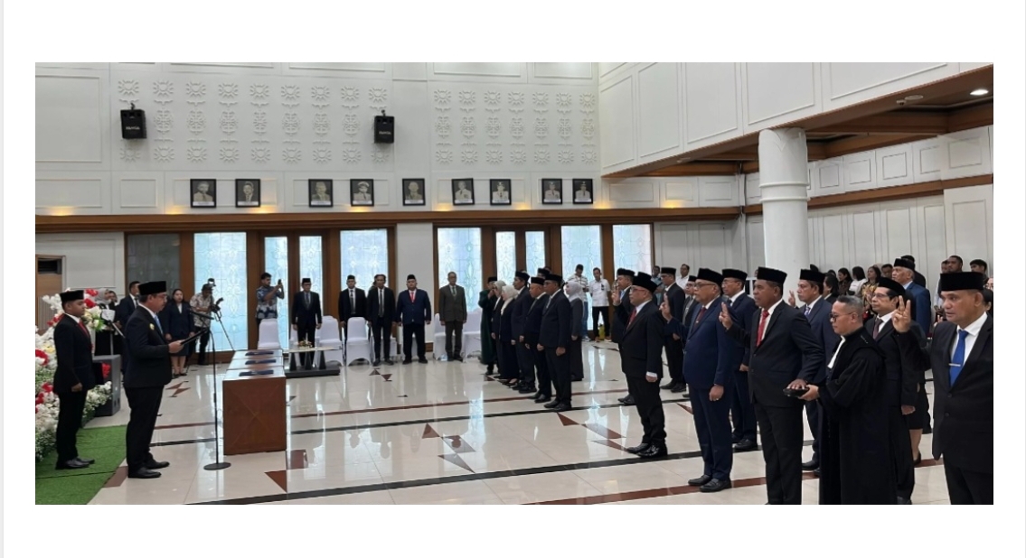 22 Pejabat Esalon II Pemprov Maluku Dilantik, Ini Nama-namanya