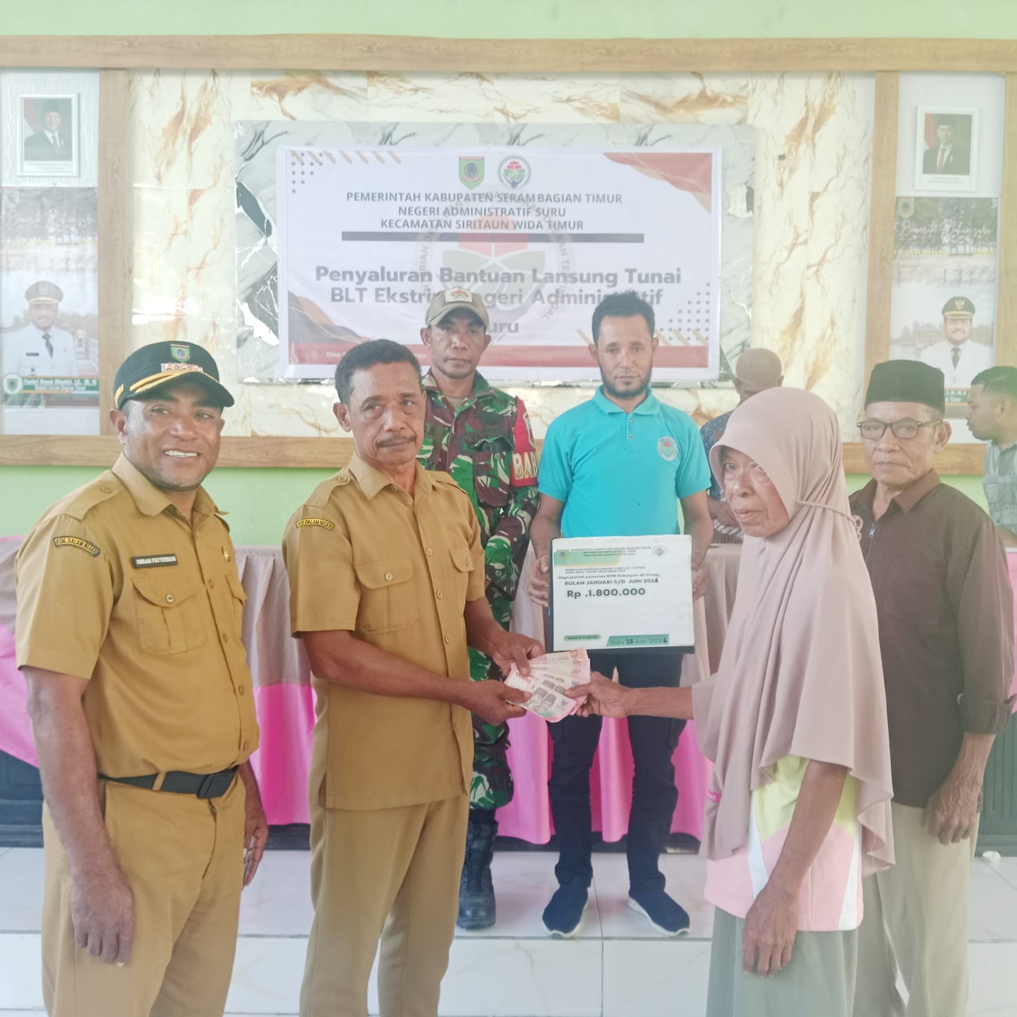 Desa Suru Telah Salurkan BLT Ekstrim Kepada 11 Penerima